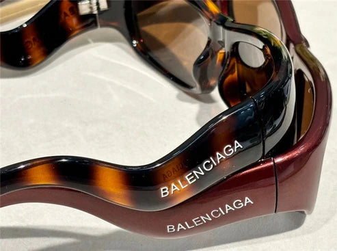 BALENCIAGA BB 0320S Hamptons Injected acetate Sunglasses 👽