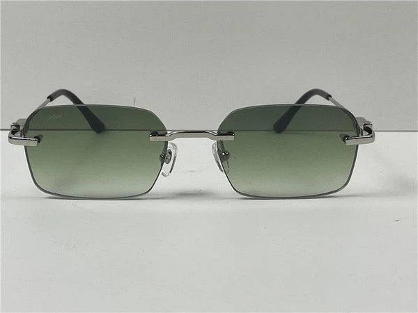 CARTIER CT0290 Gold-Silver Men's Sunglasses 👑