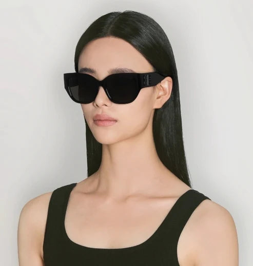 BALENCIAGA BB0323SK 003 acetate Sunglasses 🖤