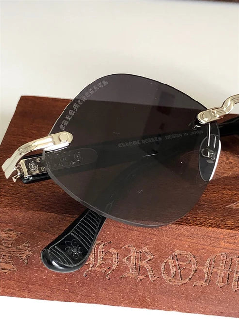 Chrome Hearts DEEP III 3 Rhombus Zeiss Lens Unisex Sunglasses⚜️