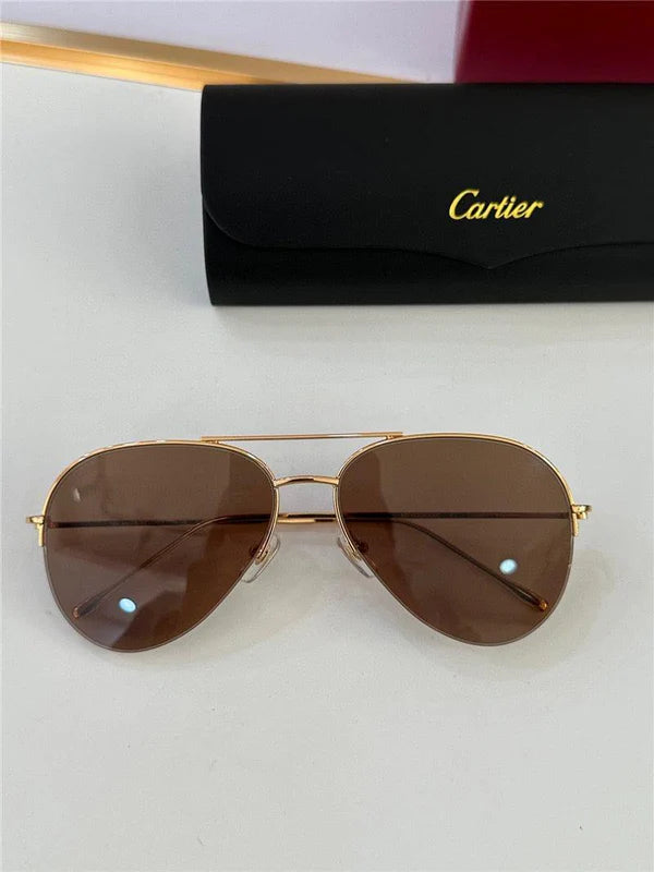 Cartier 0237S SANTOS DE SUNGLASSES✨