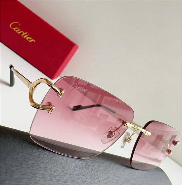 - 2024 Cartier SIGNATURE C DE Style Sunglasses 57mm 14 lens Color✨