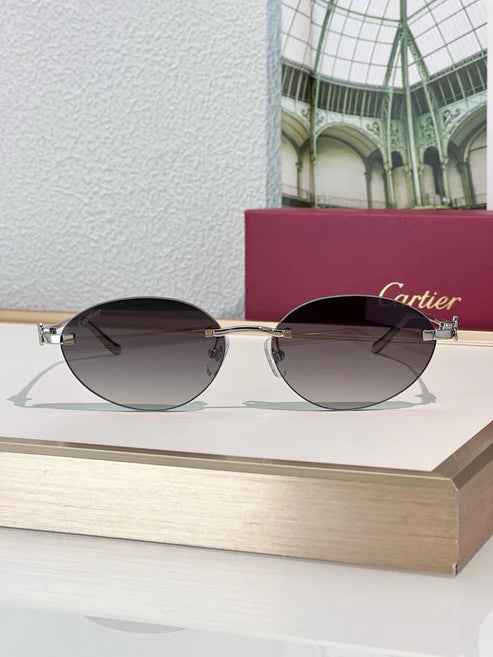 Cartier PREMIÈRE Panthère Classic 58MM Oval Photochromic Sunglasses 🐆