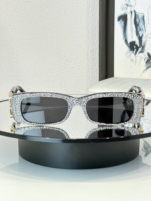 BALENCIAGA WOMEN'S DYNASTY RECTANGLE SUNGLASSES 👽 $1200