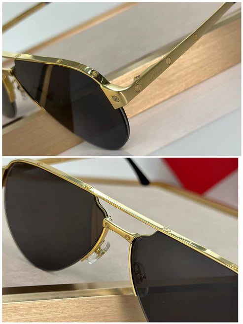 Cartier CT0386S 003 Sunglasses Men's $1295 ✨