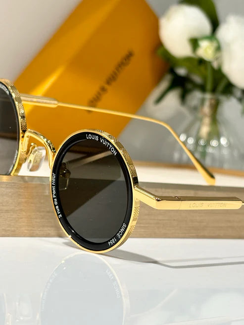 Louis Vuitton Z2223U New LV Super Vision Metal Round Sunglasses  ✨