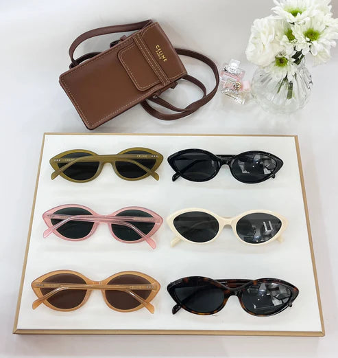 CELINE Eyewear Cat-eye tortoiseshell-acetate S264 CL 40264U Sunglasses ✨