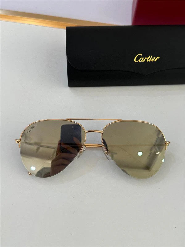 Cartier 0237S SANTOS DE SUNGLASSES✨