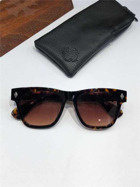 Chrome Hearts 8249 square-frame tinted sunglasses⚜️