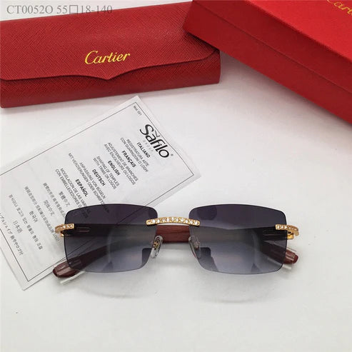 CARTIER CT0052O Sunglasses with diamonds $3500 ✨