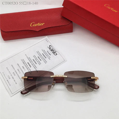 CARTIER CT0052O Sunglasses with diamonds $3500 ✨