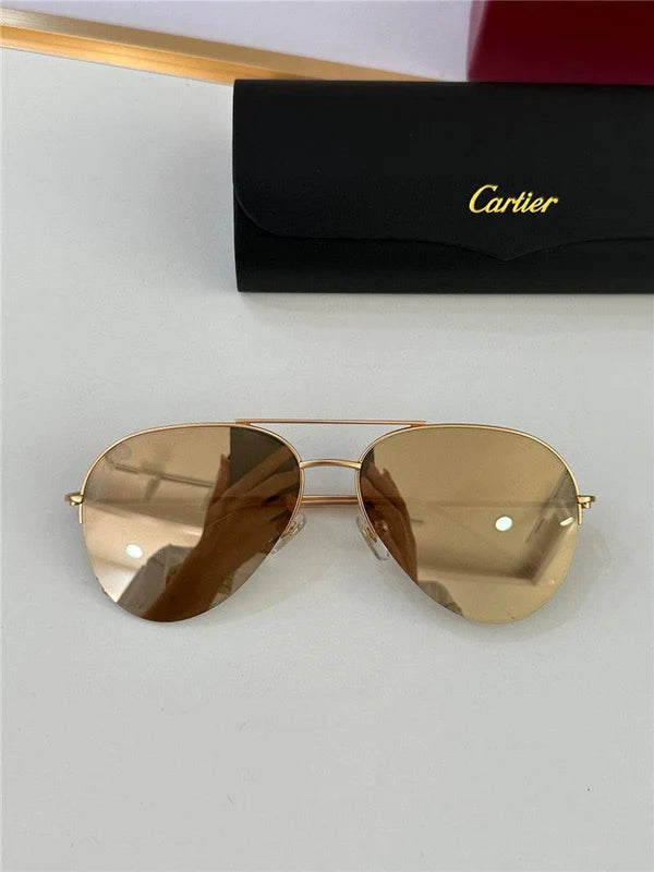 Cartier 0237S SANTOS DE SUNGLASSES✨