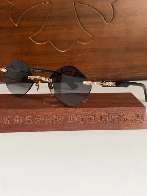 Chrome Hearts DEEP III 3 Rhombus Zeiss Lens Unisex Sunglasses⚜️