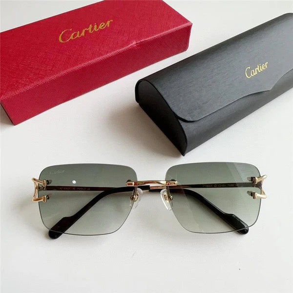 - 2024 Cartier SIGNATURE C DE Style Sunglasses 57mm 14 lens Color✨