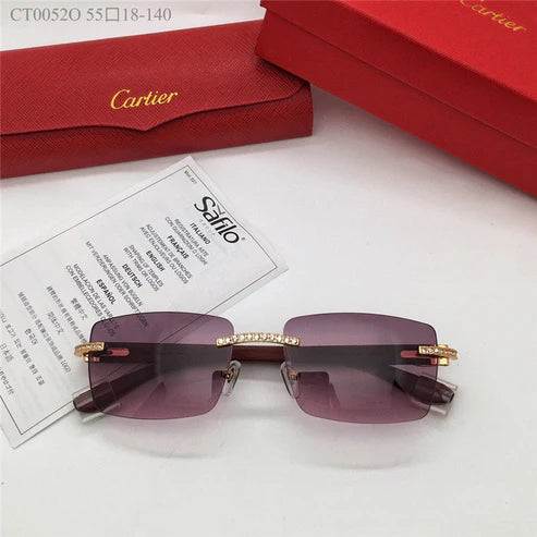 CARTIER CT0052O Sunglasses with diamonds $3500 ✨