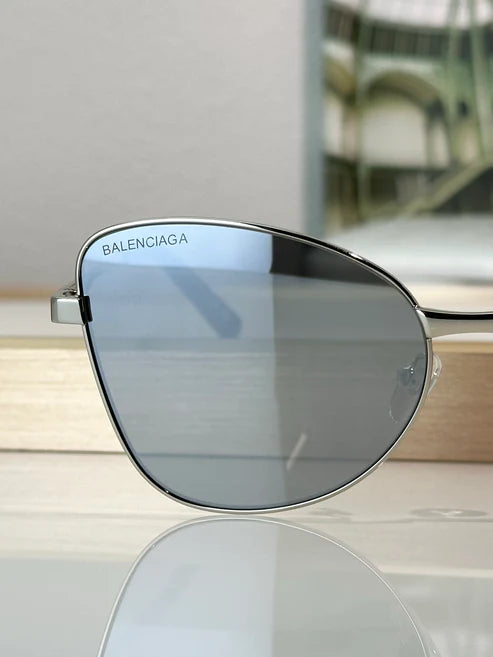 BALENCIAGA BB028O Metal Sunglasses 👽