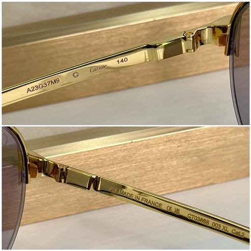 Cartier CT0386S 003 Sunglasses Men's $1295 ✨