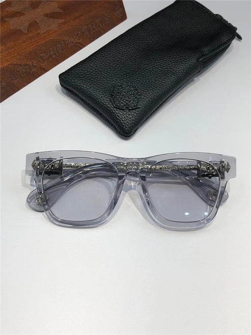 Chrome Hearts 8249 square-frame tinted sunglasses⚜️