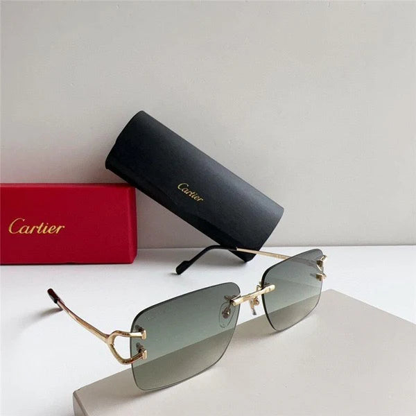 - 2024 Cartier SIGNATURE C DE Style Sunglasses 57mm 14 lens Color✨