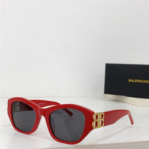 New Season BALENCIAGA Eyewear BB0311SK rectangle-frame sunglasses ✨