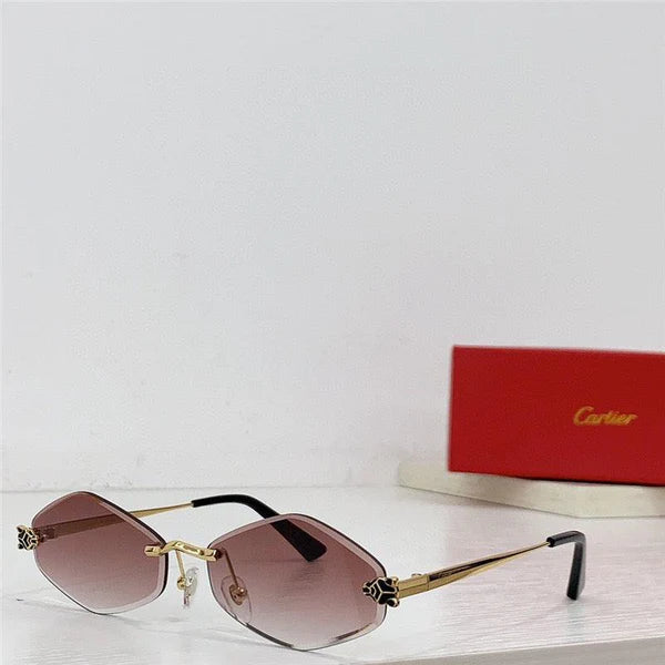 - Cartier CT 0363S-NV Horn (Gold/Black) / Wood (Gold/Red) $3495 ✨