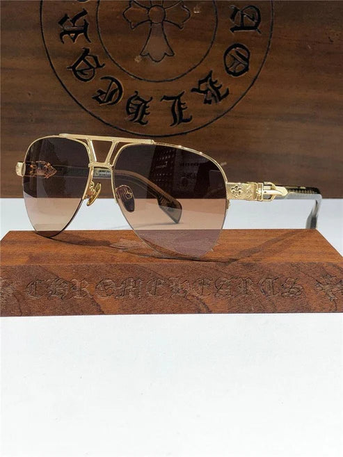 CHROME HEARTS CRH8253 men's Sunglasses ⚜️