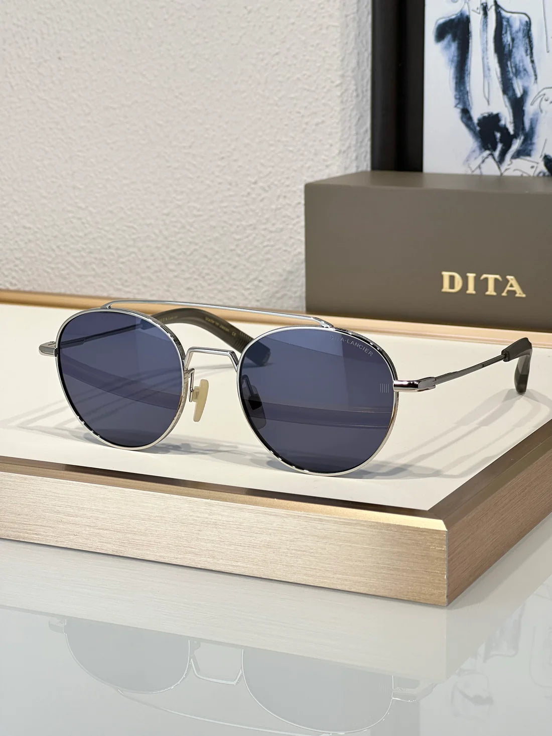 DITA Eyewear LANCIER DLS 103 01 LSA-103 POLARISED Sunglasses 🔱