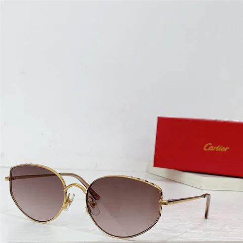 NEW Cartier metal frame sunglasses Panthere Women's s 0300S | 001 🐆