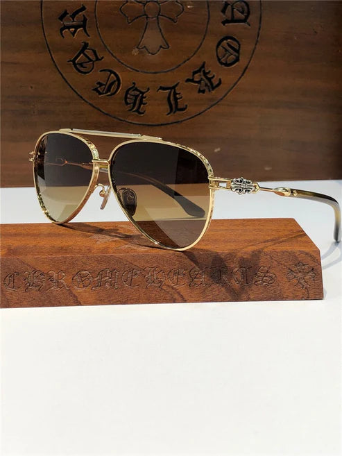 Chrome Hearts 8186 square-frame tinted sunglasses ⚜️