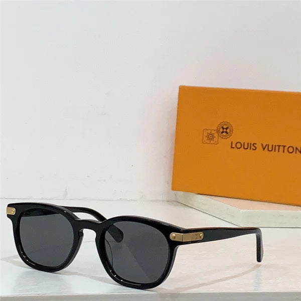 Louis Vuitton LV Signature Square Round Sunglasses Unisex Z1963U✨