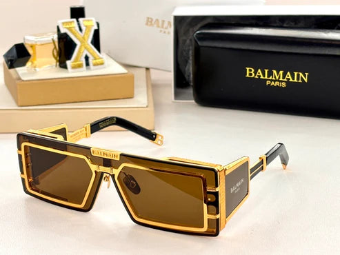 BALMAIN Eyewear Wonder Boy III rectangle-frame sunglasses✨