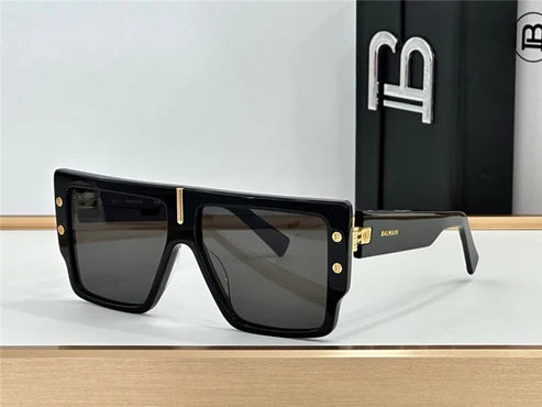 BALMAIN B-GRAND BPS-144A BLK-GLD Sunglasses ✨