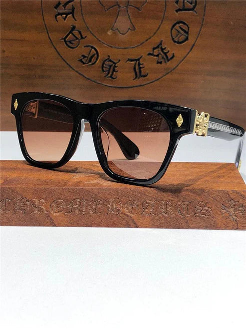 Chrome Hearts 8249 square-frame tinted sunglasses⚜️