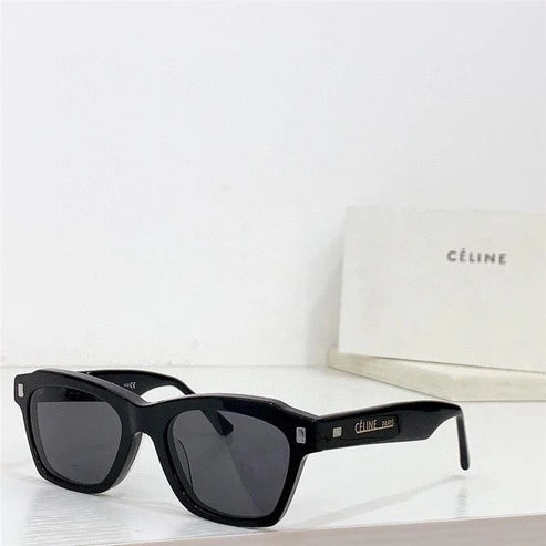 CELINE Rectangular Cat Eye Sunglasses CL40058I Women's Acetate ✨