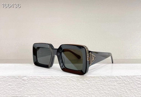 LOUIS VUITTON Z1166W 1.1 Millionaires Rectangular Sunglasses ✨