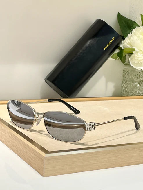 BALENCIAGA MERCURY OVAL B0336S Sunglasses 🖤