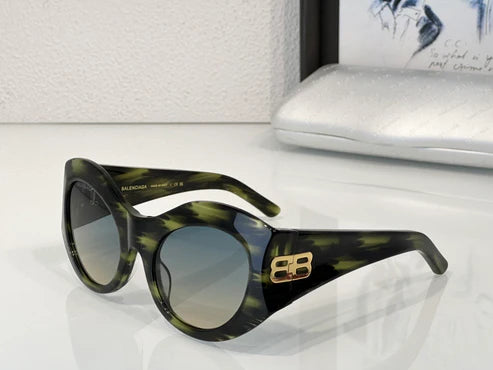 BALENCIAGA Hourglass 0256S Sunglasses 👽