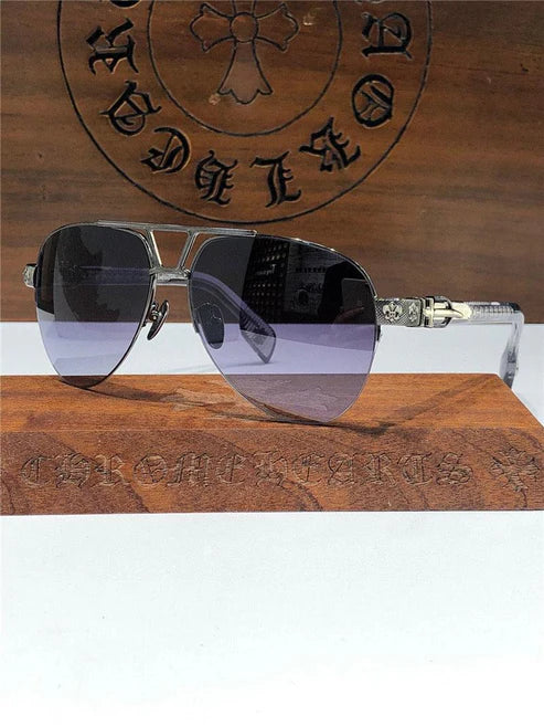 CHROME HEARTS CRH8253 men's Sunglasses ⚜️