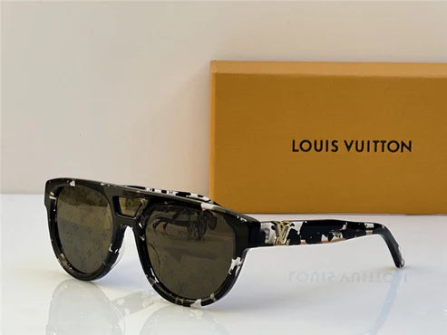 Louis Vuitton Z2061W LV Sleek Round Sunglasses ✨