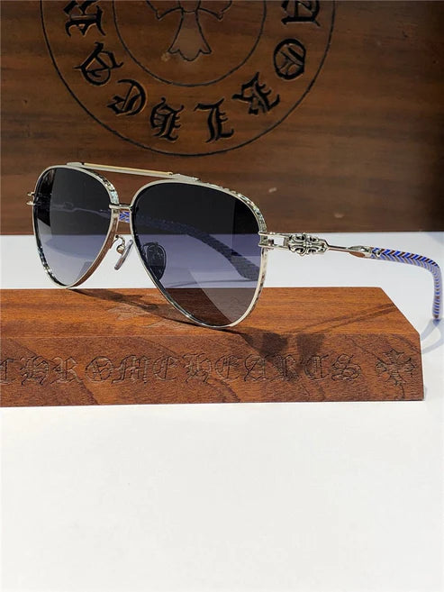 Chrome Hearts 8186 square-frame tinted sunglasses ⚜️