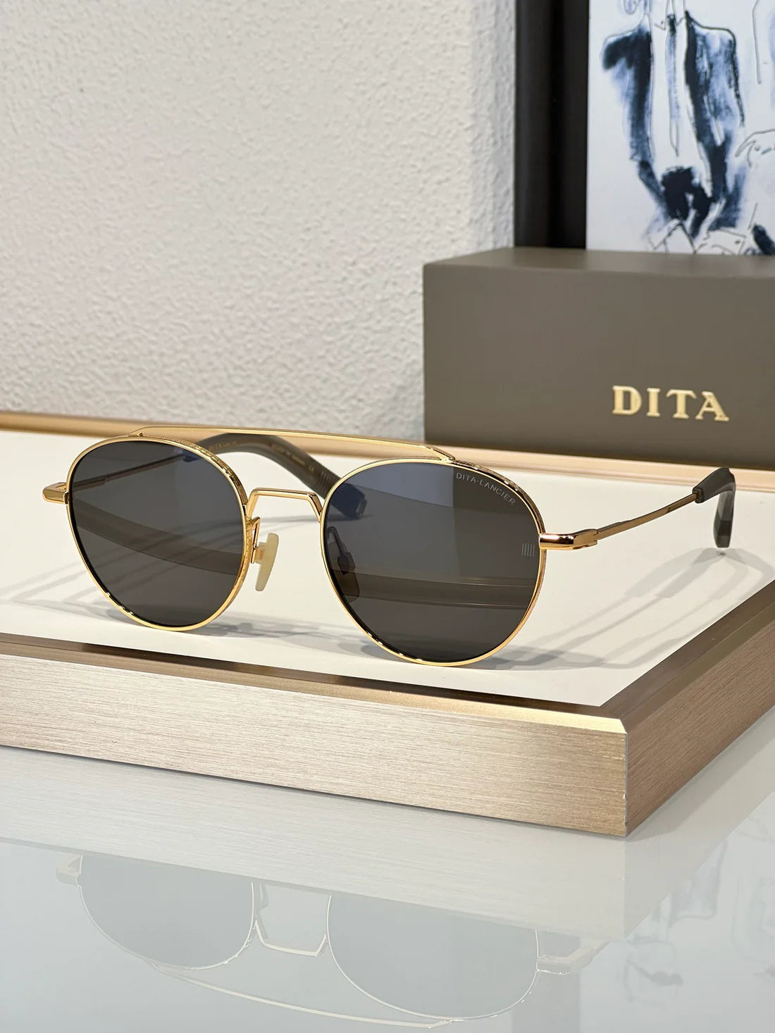 DITA Eyewear LANCIER DLS 103 01 LSA-103 POLARISED Sunglasses 🔱