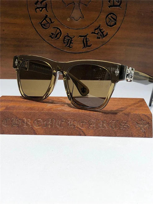 Chrome Hearts 8249 square-frame tinted sunglasses⚜️