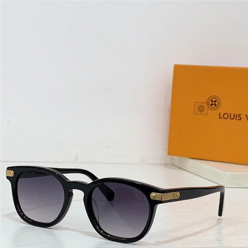 Louis Vuitton LV Signature Square Round Sunglasses Unisex Z1963U✨