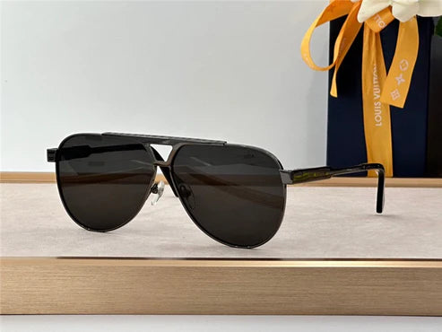 ✨Louis Vuitton Z1586W 1.1 Evidence Metal Pilot Sunglasses