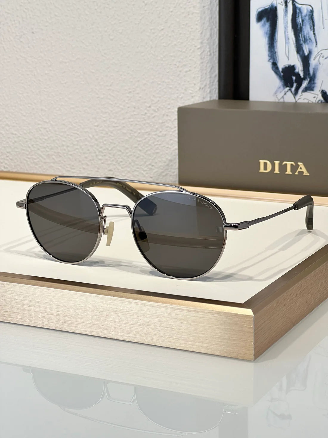 DITA Eyewear LANCIER DLS 103 01 LSA-103 POLARISED Sunglasses 🔱