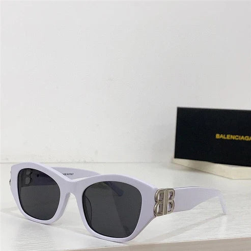 New Season BALENCIAGA Eyewear BB0311SK rectangle-frame sunglasses ✨