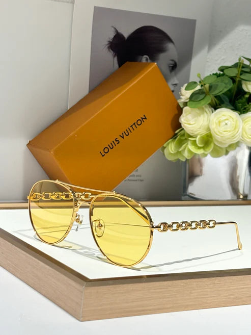 Louis Vuitton My LV Chain Pilot Z1539E Sunglasses ✨