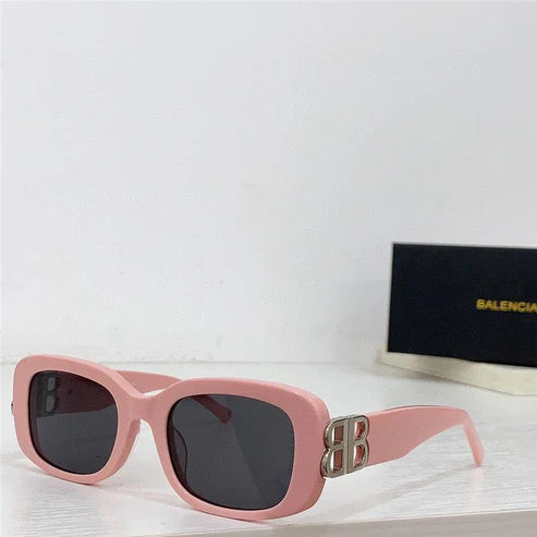 New Season BALENCIAGA Eyewear BB0310SK rectangle-frame sunglasses ✨