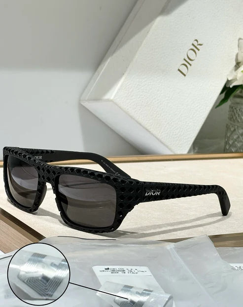 Christian Dior Men's Dior3D S1I Rectangular Sunglass ✨