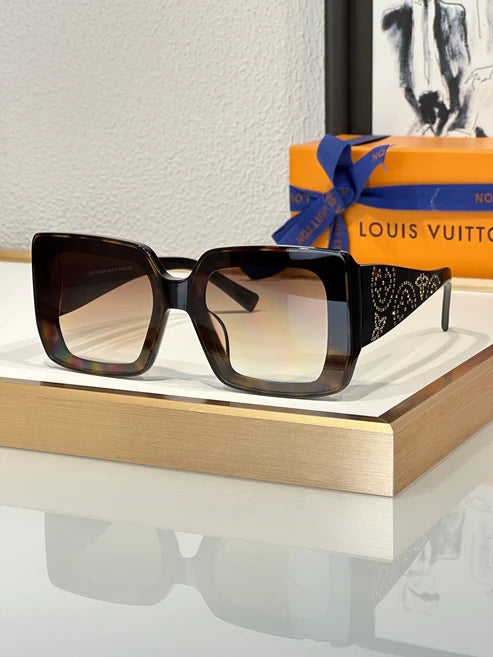 Louis Vuitton Women's MONOGRAM MAHINA Sunglasses Z0172W